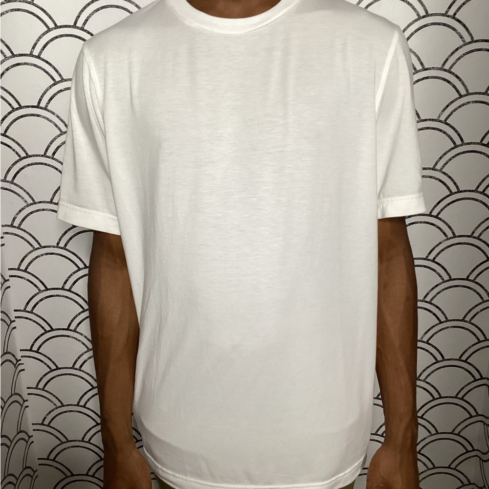 Outdoor Voices Men’s White Crew Neck Shirt – Size Medium - Picture 3 of 12